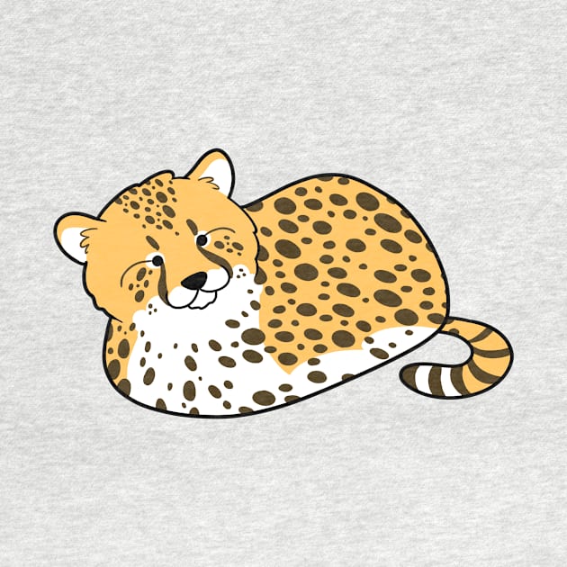 Cheetah Cat Loaf by little-ampharos